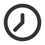 Clock 8 SVG Icon